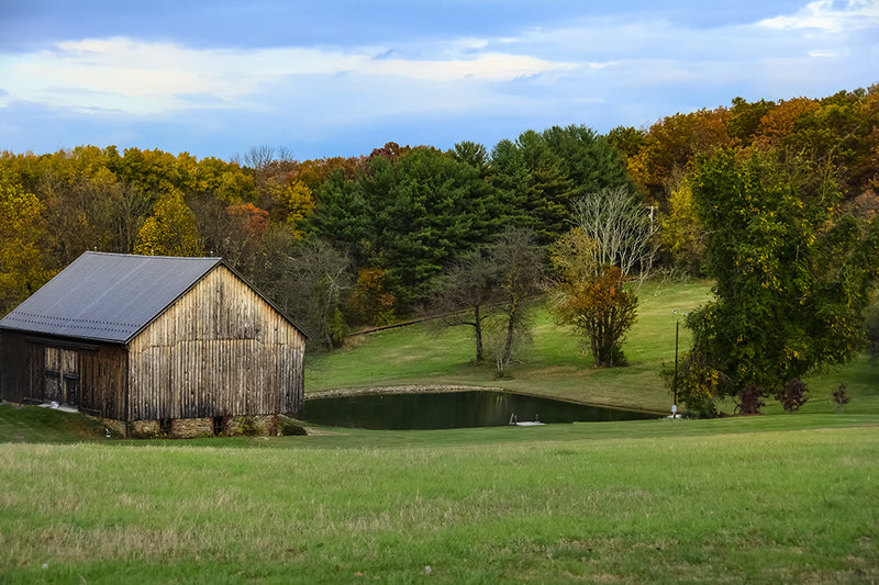 A rural American scene often known as country living.