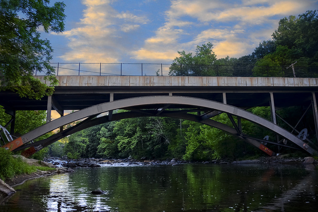 The  Gunpowder Falls Bridge on Philadelphia Road in Baltimore County, Maryland.