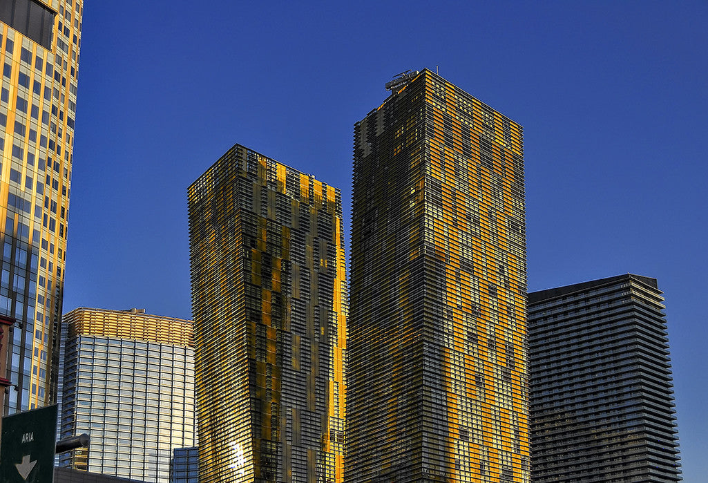Luxury on display at the Veer Towers in Las Vegas, Nevada.