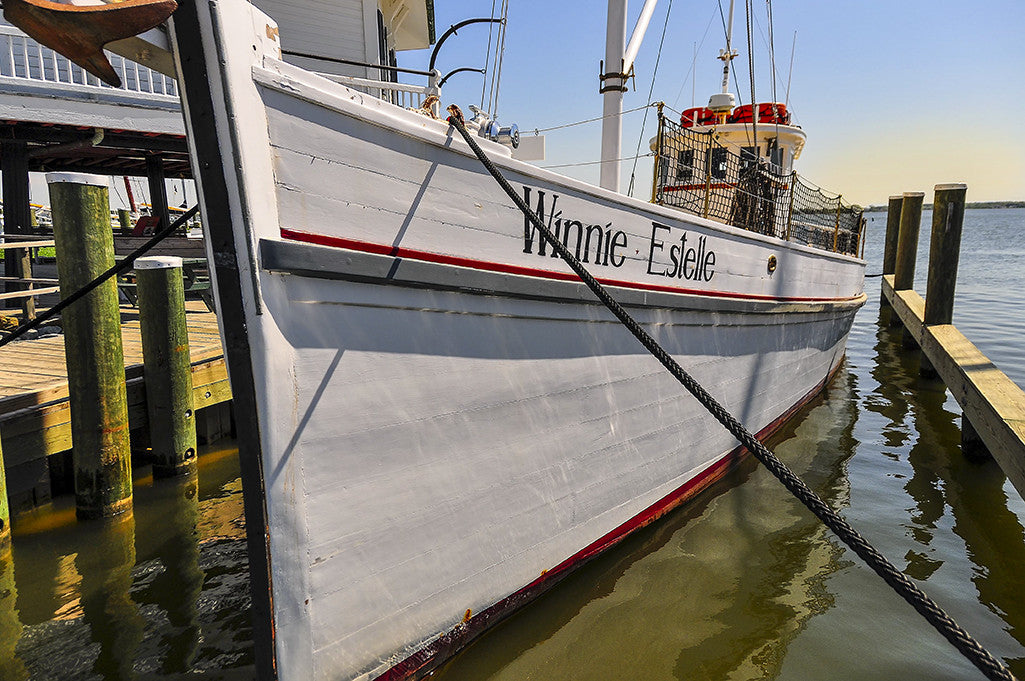Built in 1920, the Winnie Estelle is now part of the Chesapeake Bay Maritime Museum.