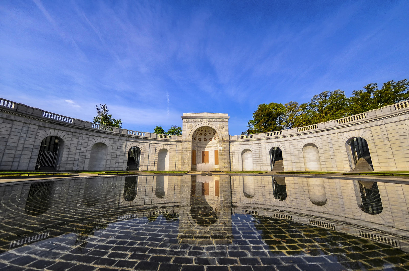The Women in military service for America Memorial at Arlington National Cemetery.